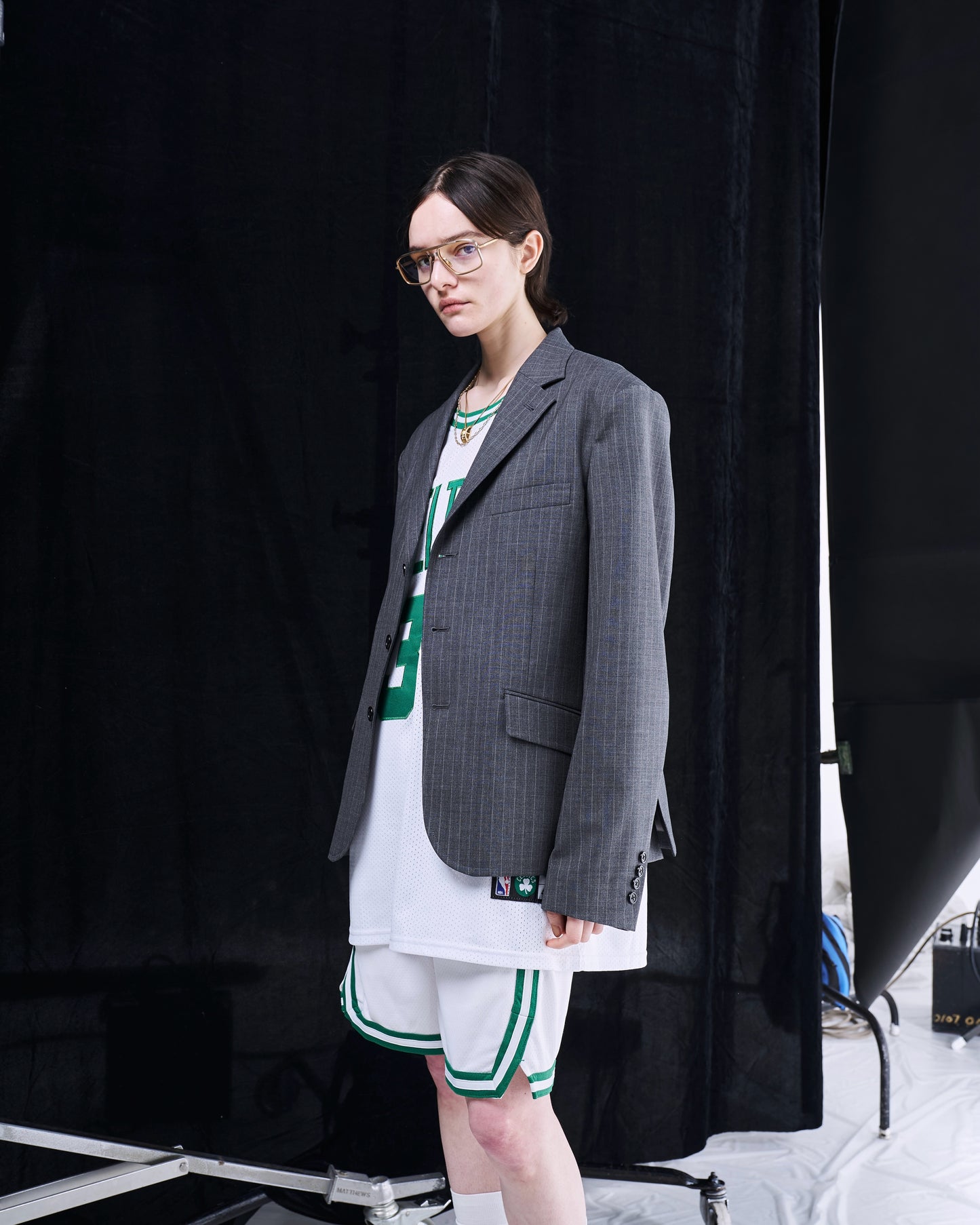 3B SINGLE-BREASTED WOOL JACKET