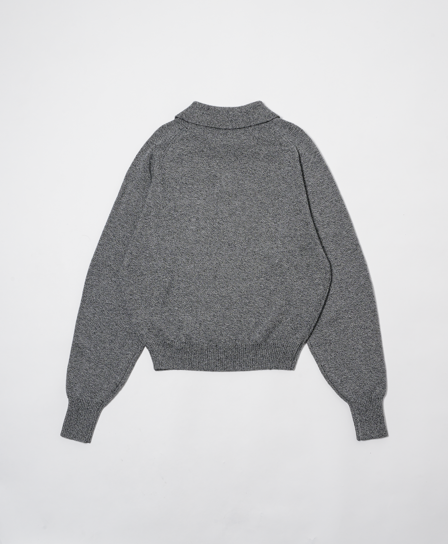 COTTON WOOL SKIPPER KNIT POLO