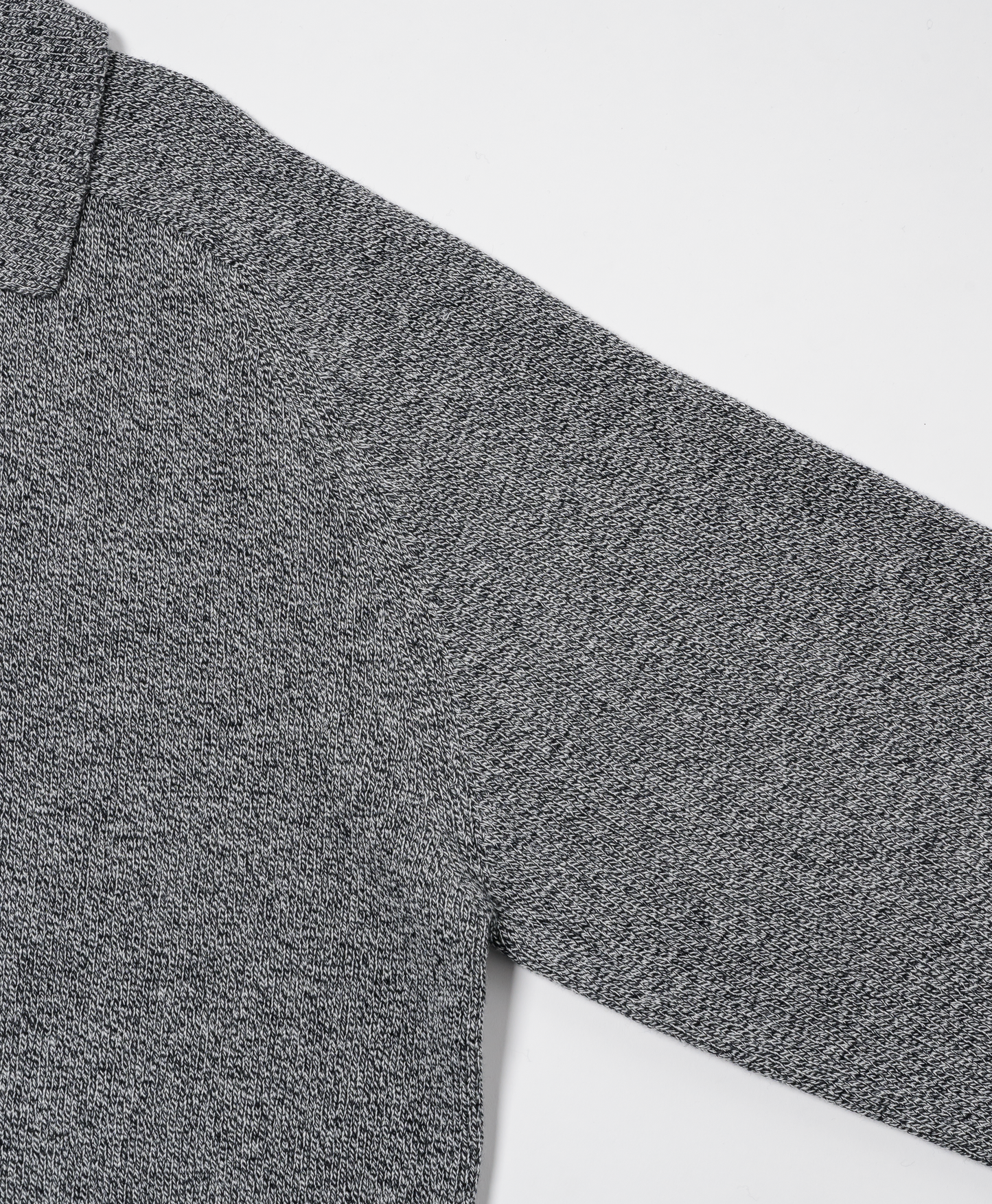 COTTON WOOL SKIPPER KNIT POLO