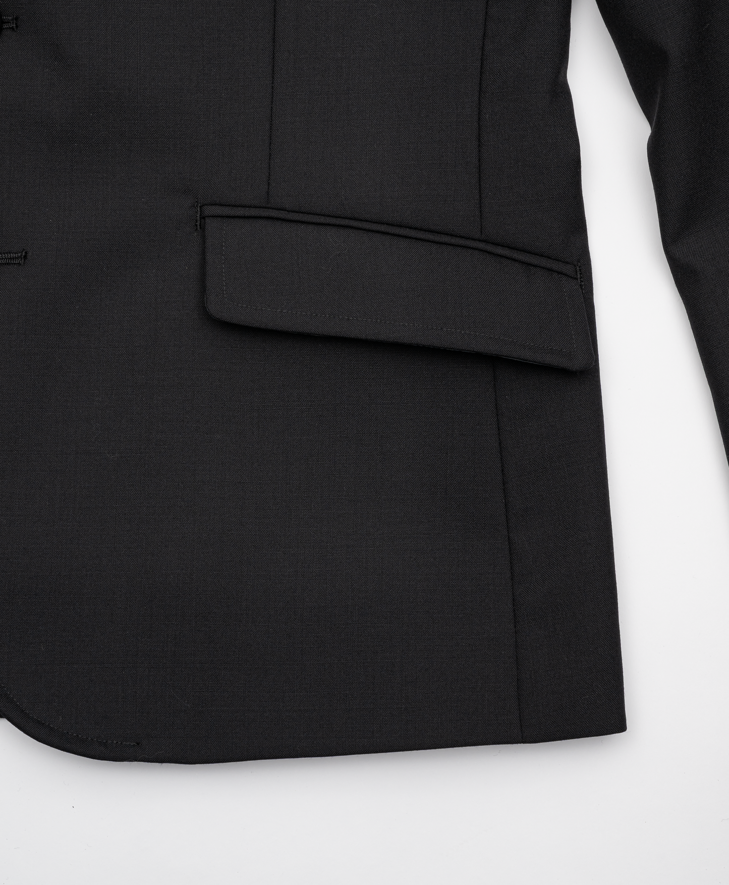 3B SINGLE-BREASTED WOOL JACKET