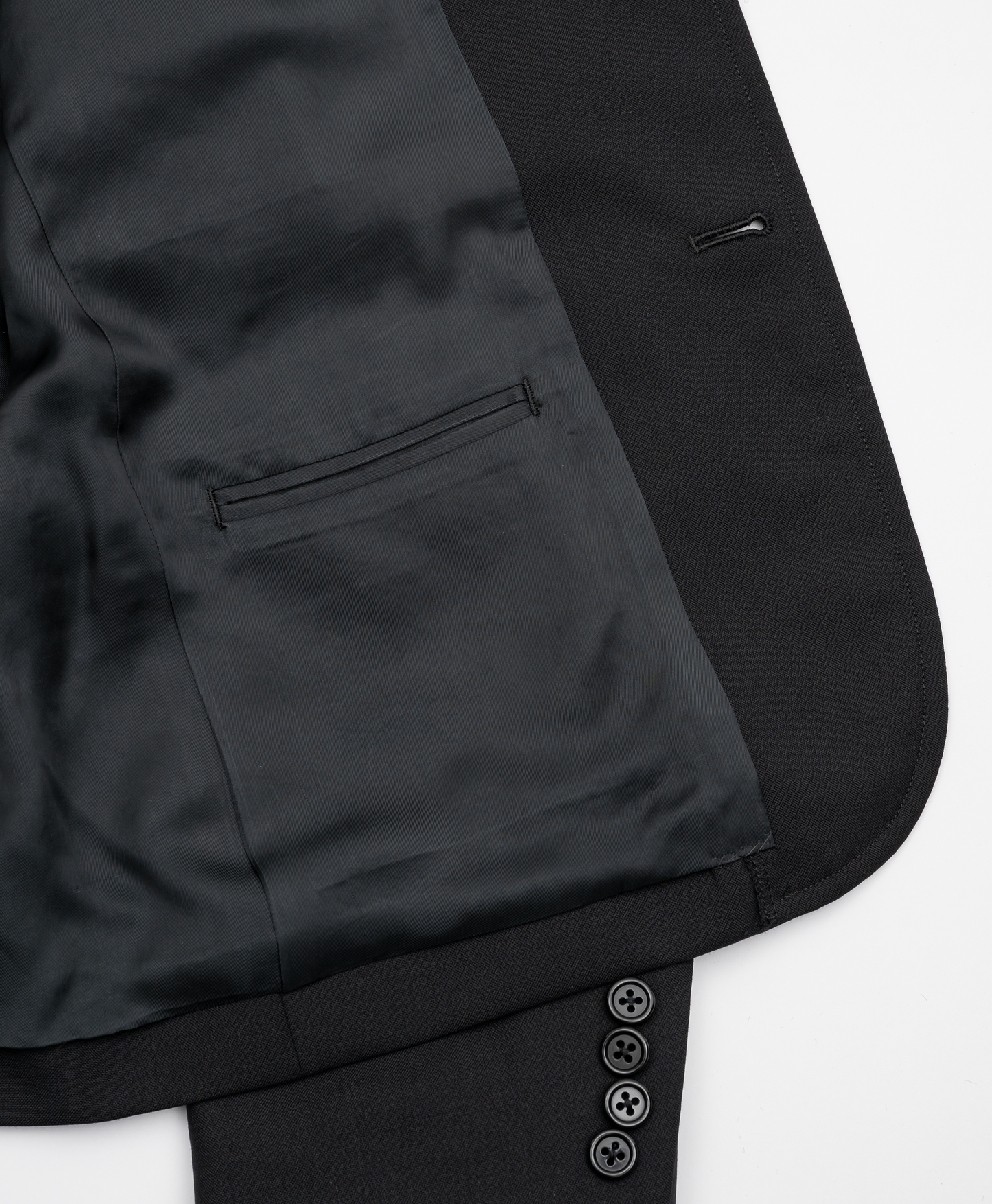 3B SINGLE-BREASTED WOOL JACKET