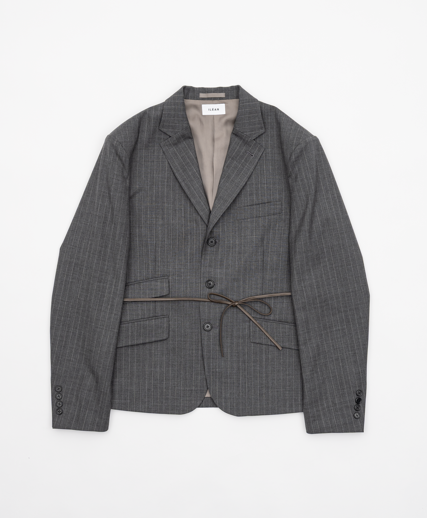 3B SINGLE-BREASTED WOOL JACKET