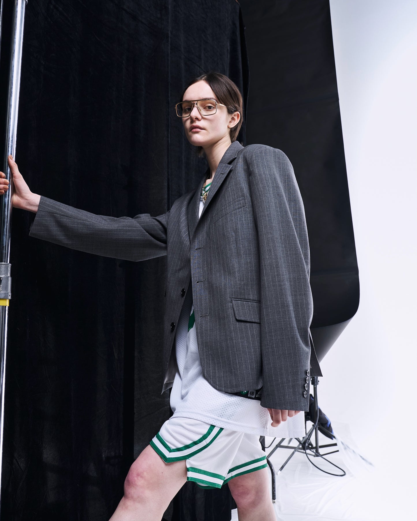 3B SINGLE-BREASTED WOOL JACKET