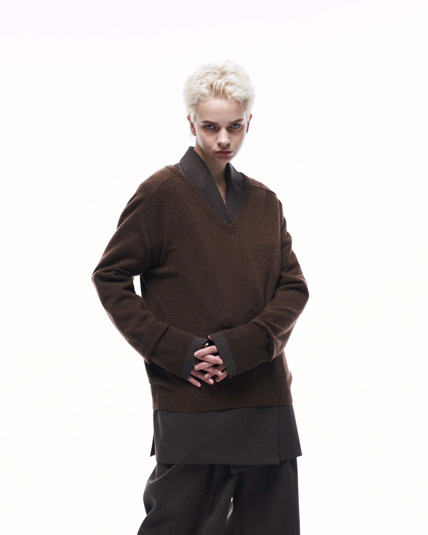 CASHMERE V-NECK KNIT