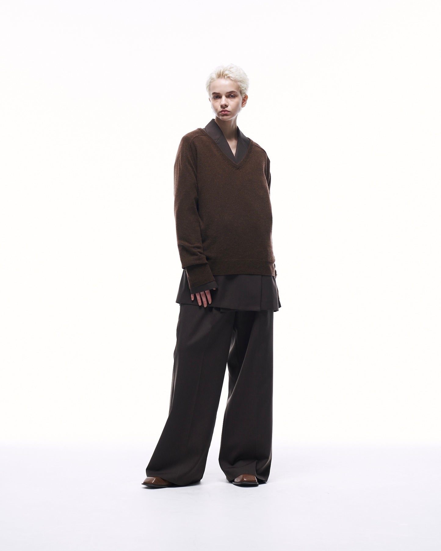 CASHMERE V-NECK KNIT