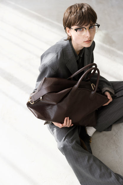 Timeless Leather Boston Bag