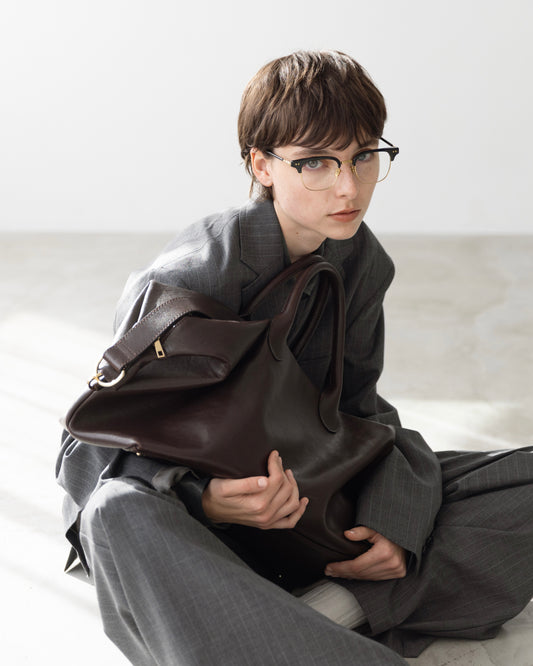 【Pre-order items】Timeless Leather Boston Bag【Shipping in mid-March】