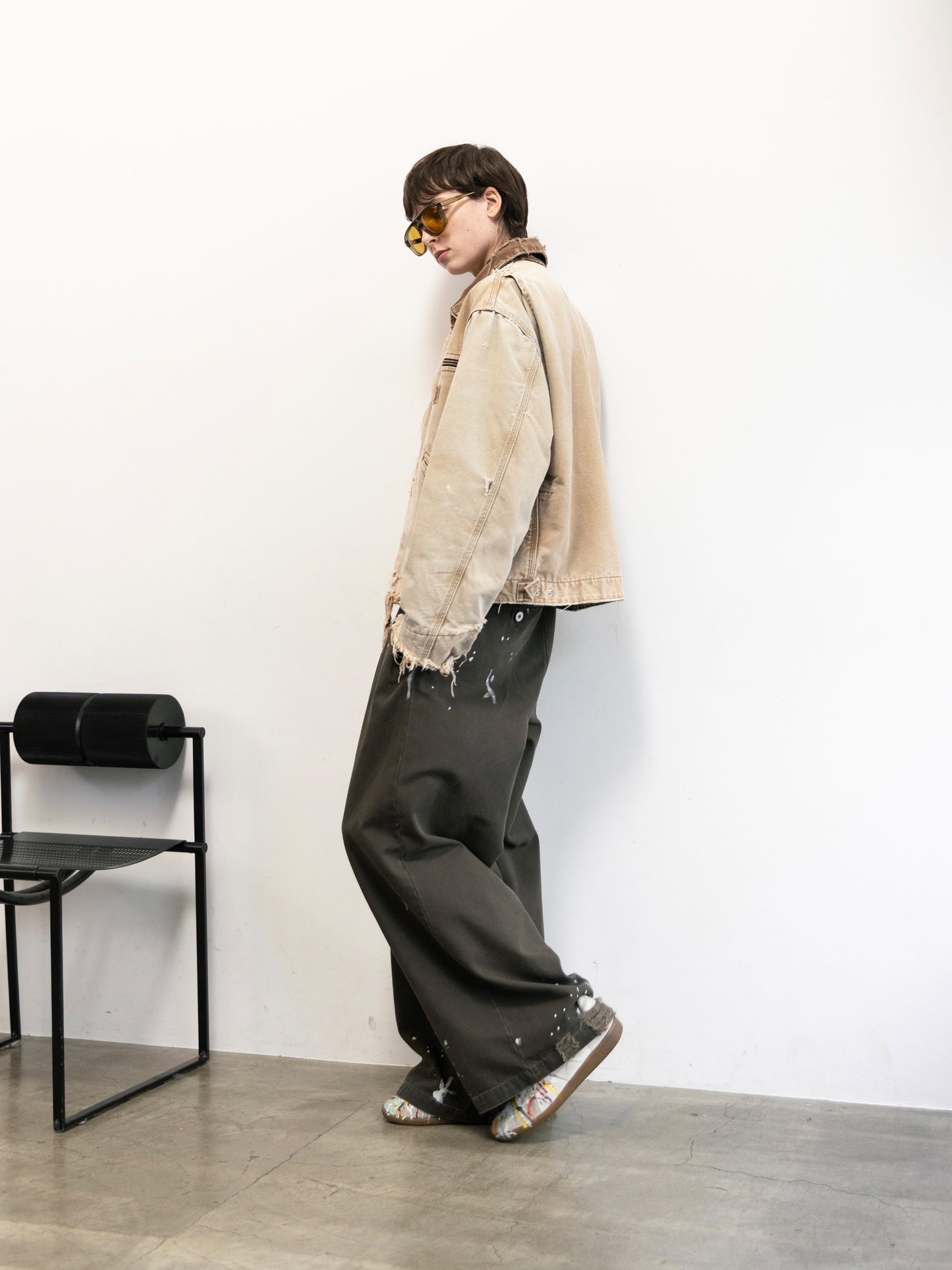 Dickies Exclusive for ILÉAN Vintage Paint Baggy Pants