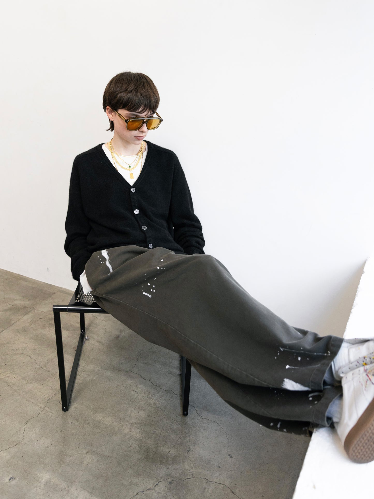 Dickies Exclusive for ILÉAN Vintage Paint Baggy Pants