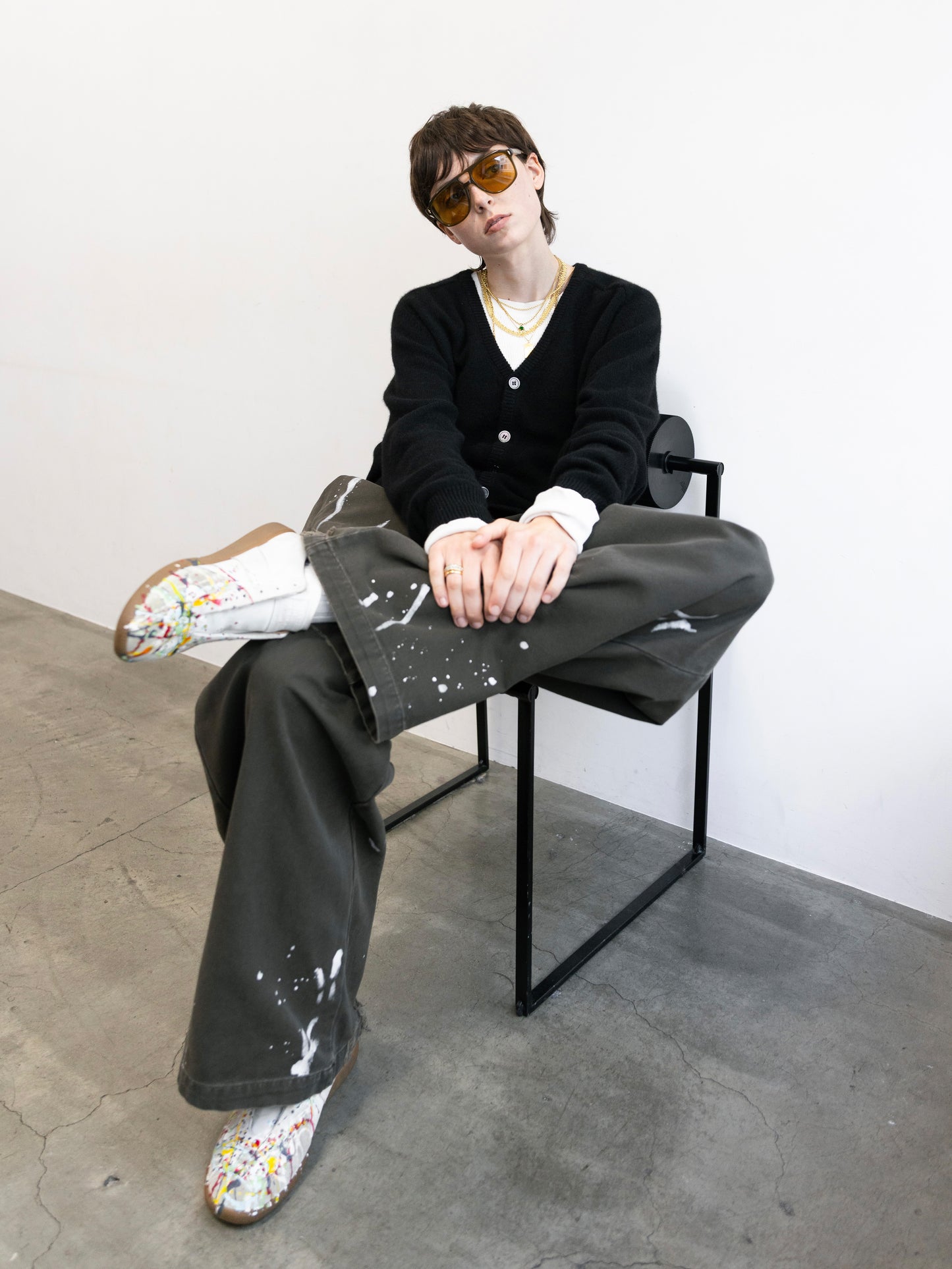 Dickies Exclusive for ILÉAN Vintage Paint Baggy Pants