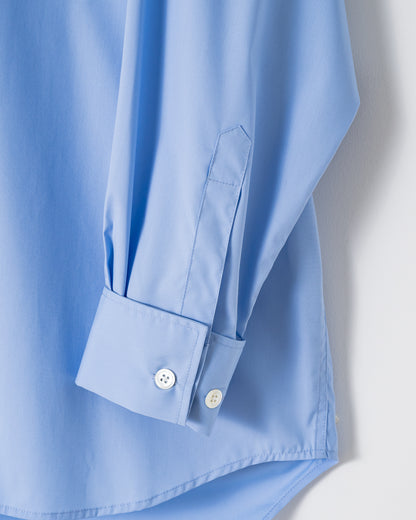 OVERSIZE HIGH FUNCTIONALITY LONG SHIRT / BLUE
