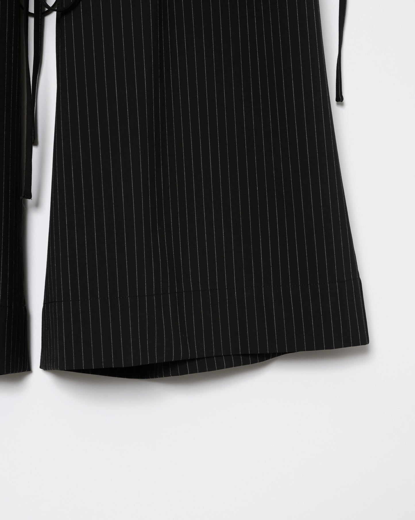 TULLE LAYERED MODULAR STRIPE SLACKS