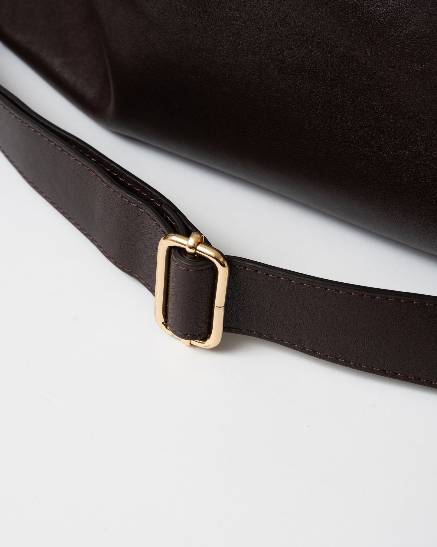 TIMELESS LEATHER BOSTON BAG / BROWN