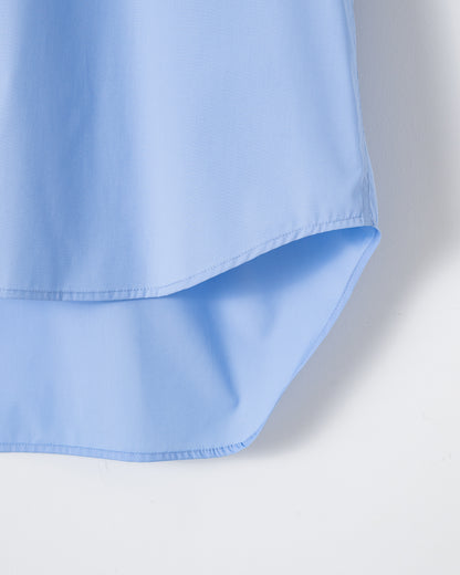 OVERSIZE HIGH FUNCTIONALITY LONG SHIRT / BLUE