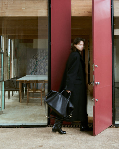 Double-Breasted Maxi Wool Coat