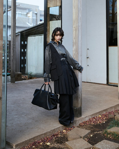 TIMELESS LEATHER BOSTON BAG
