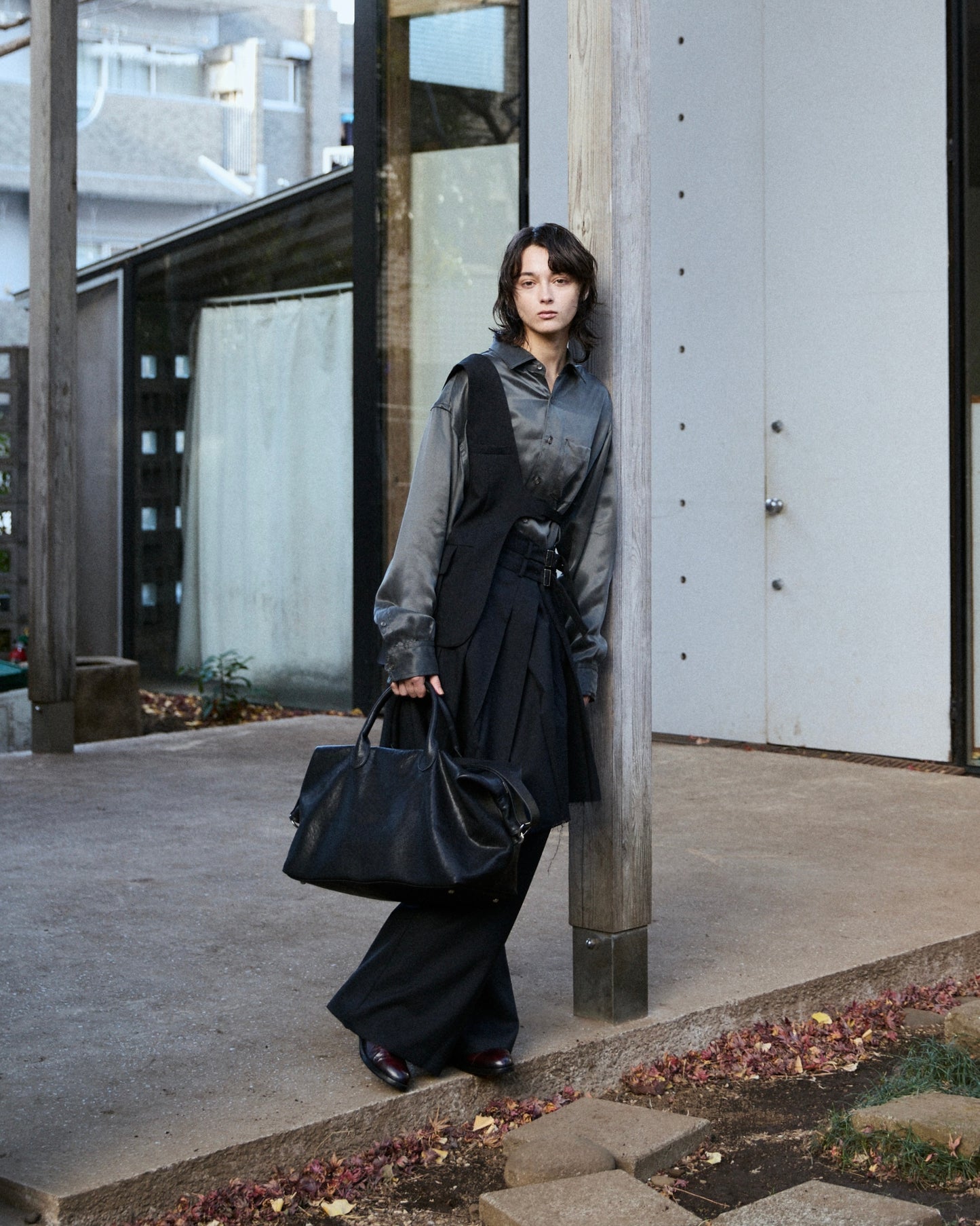 TIMELESS LEATHER BOSTON BAG
