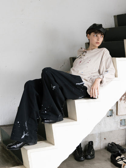 Dickies Exclusive for ILÉAN Vintage Paint Baggy Pants