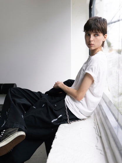 Dickies Exclusive for ILÉAN Vintage Paint Baggy Pants