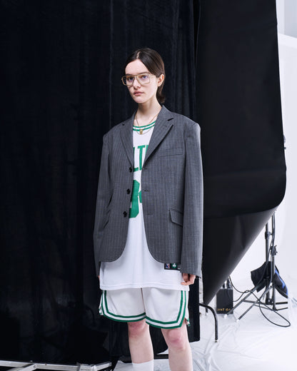 3B SINGLE-BREASTED WOOL JACKET