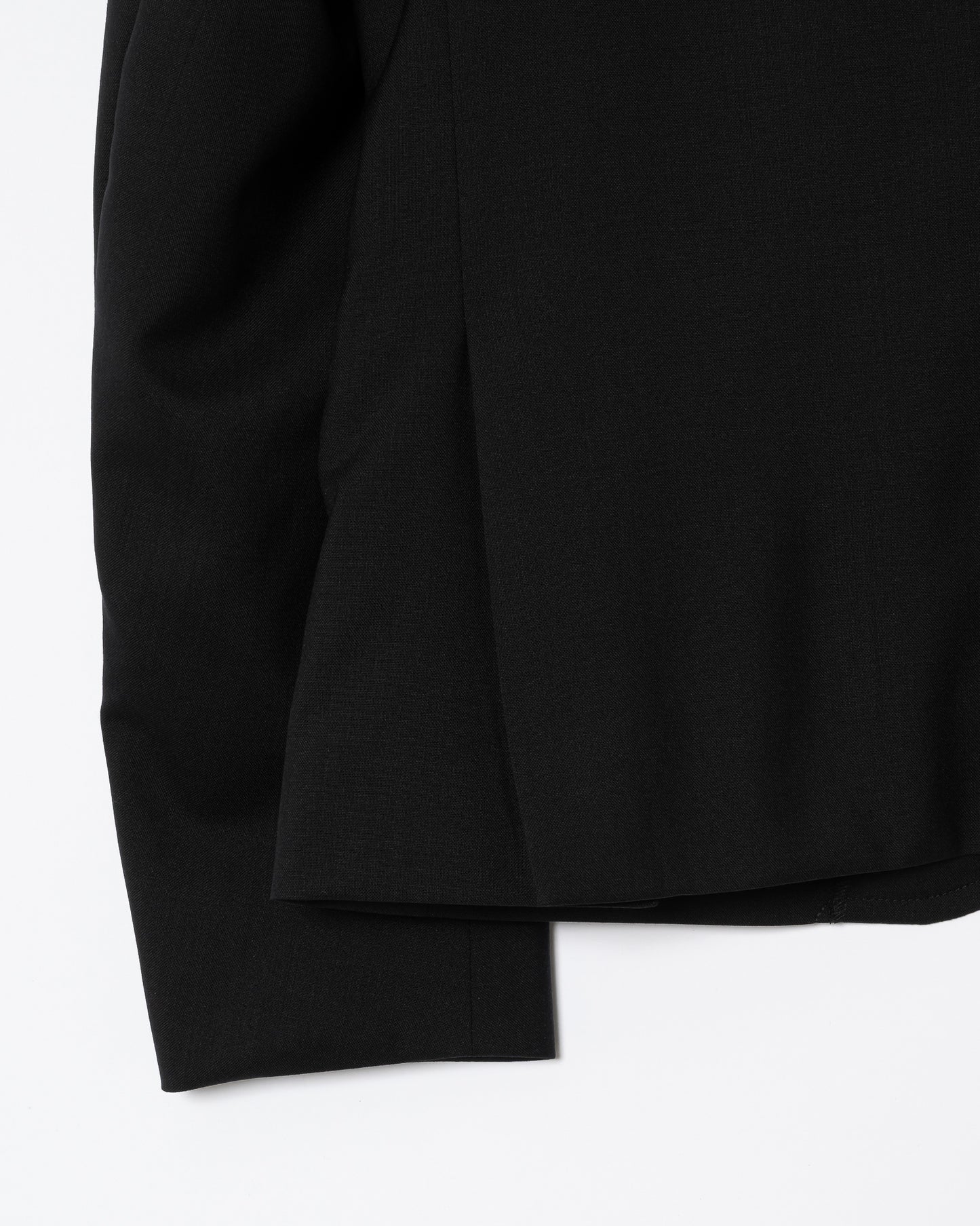 3B SINGLE-BREASTED WOOL JACKET / BLACK