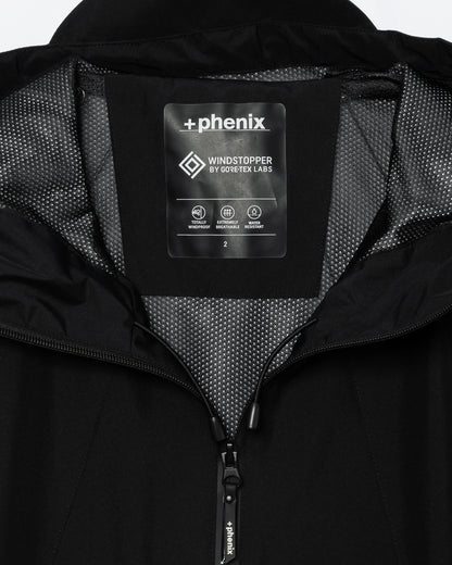 URBAN SHELL JACKET _ +phenix GORE-TEX WINDSTOPPER / BLACK