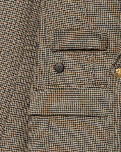 WOOL DOUBLE-BREASTED MODULAR JACKET