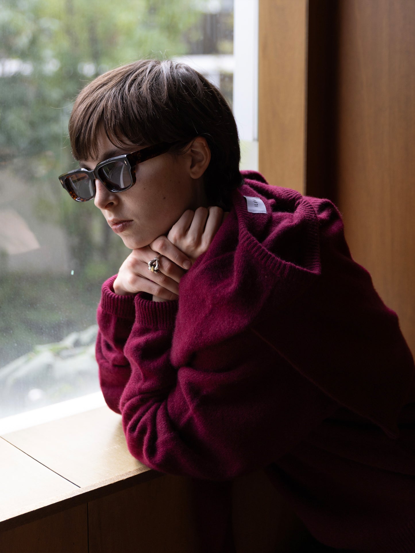 Authentic Cashmere V-Neck Knit