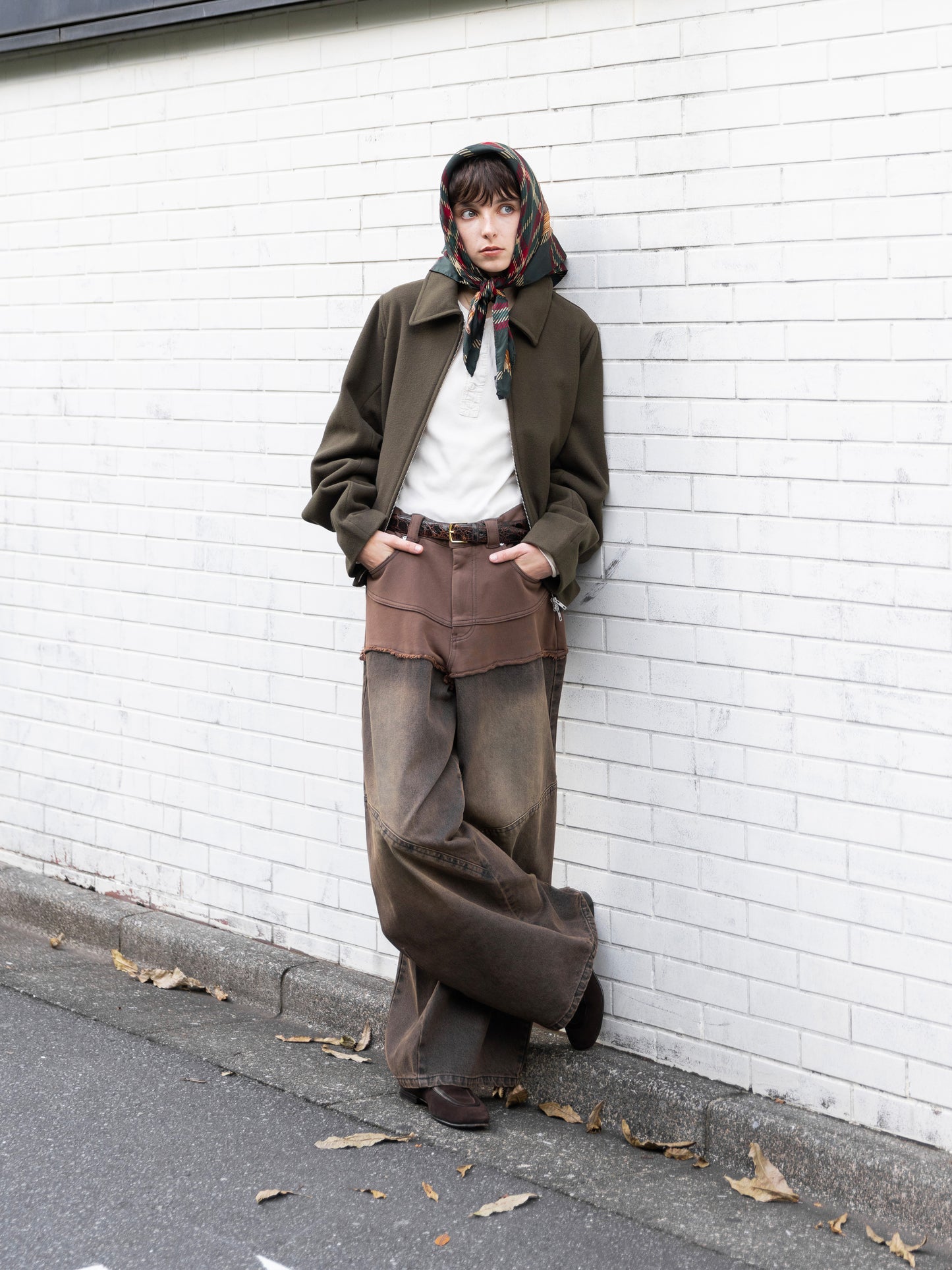 Refined Wool Short Blouson