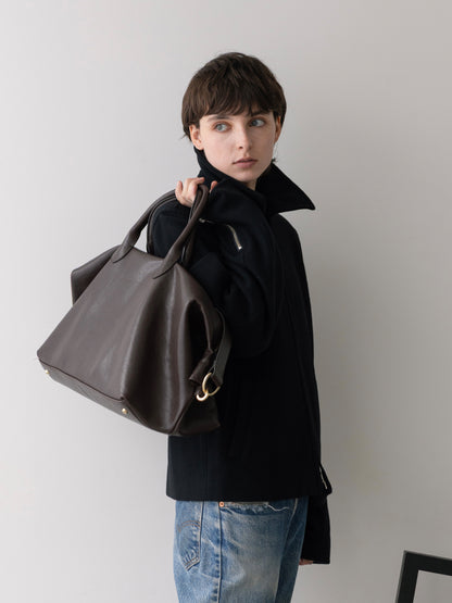 Refined Wool Short Blouson