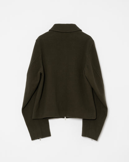 REFINED WOOL SHORT BLOUSON