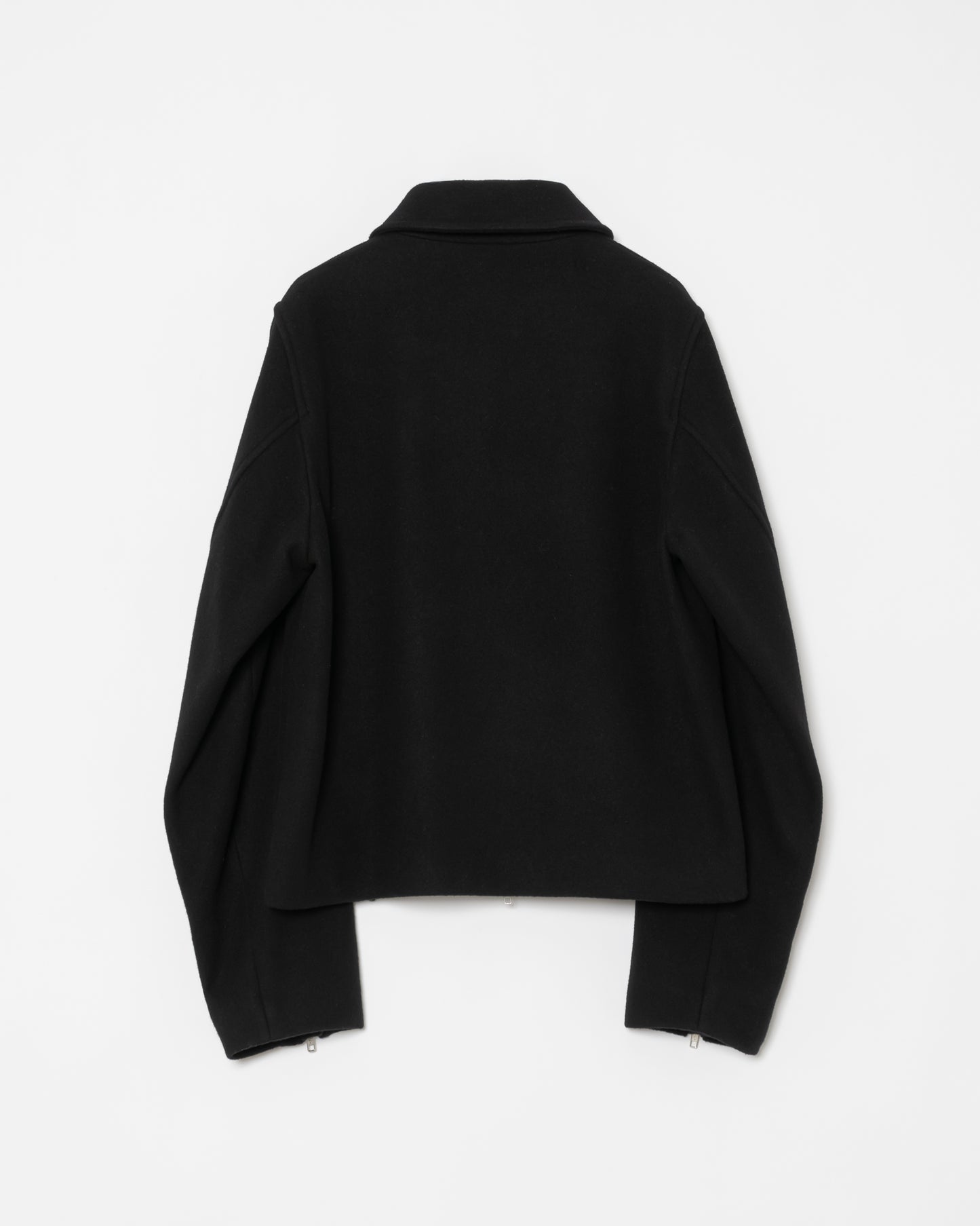 REFINED WOOL SHORT BLOUSON