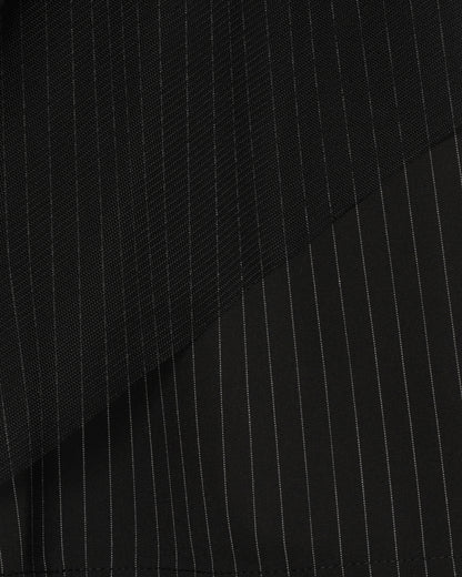 Tulle Layered Modular Stripe Slacks