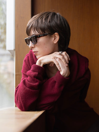 Authentic Cashmere V-Neck Knit