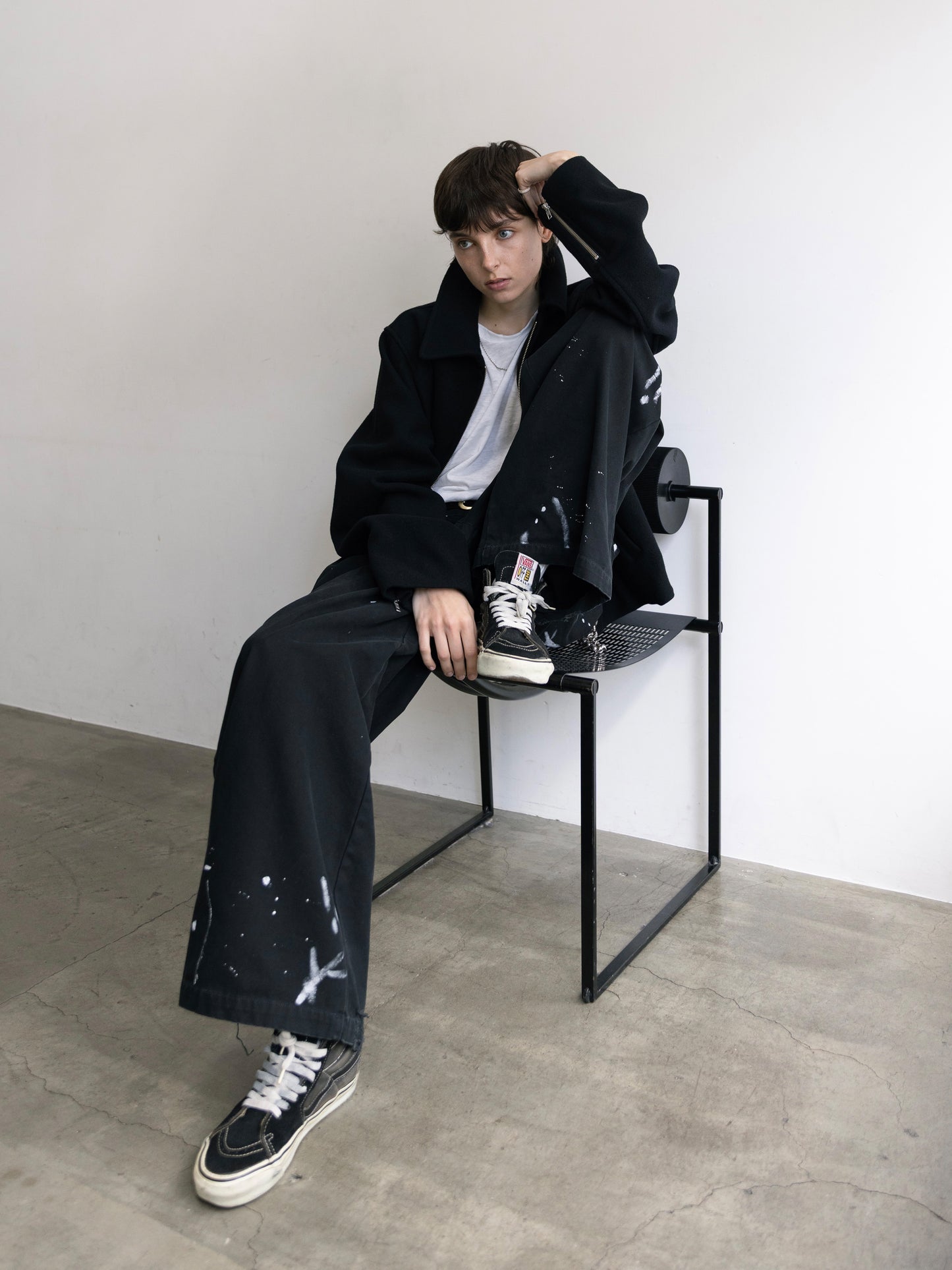 Refined Wool Short Blouson