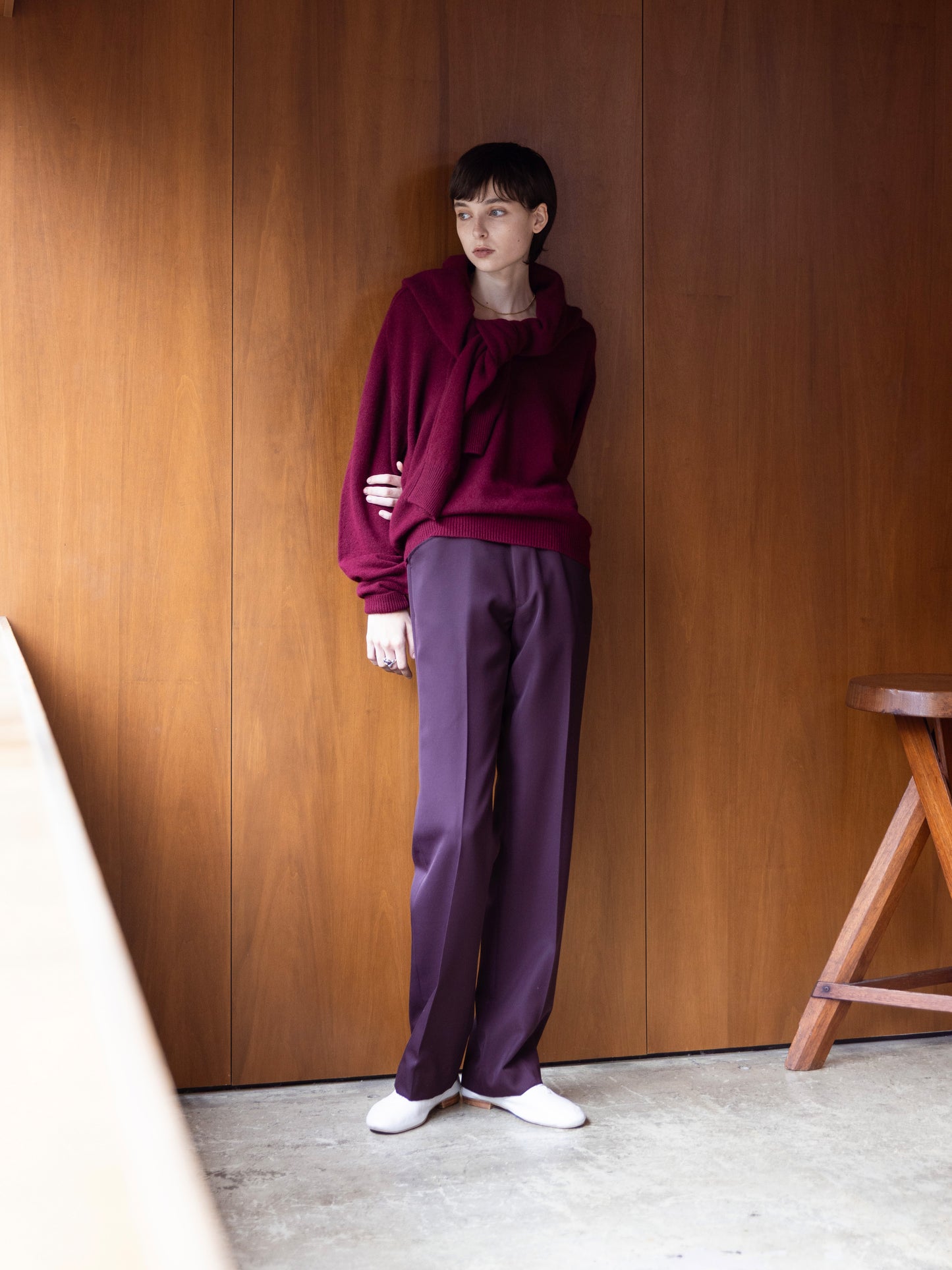 Authentic Cashmere V-Neck Knit