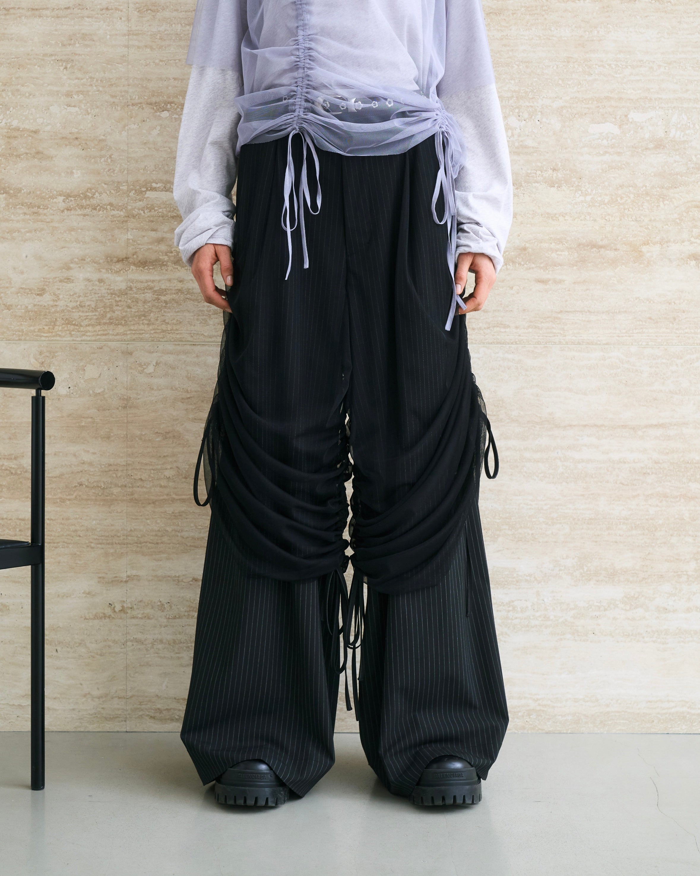 ILÉAN Vintage Paint Baggy Pants ilean 1 PANTS – ILEAN
