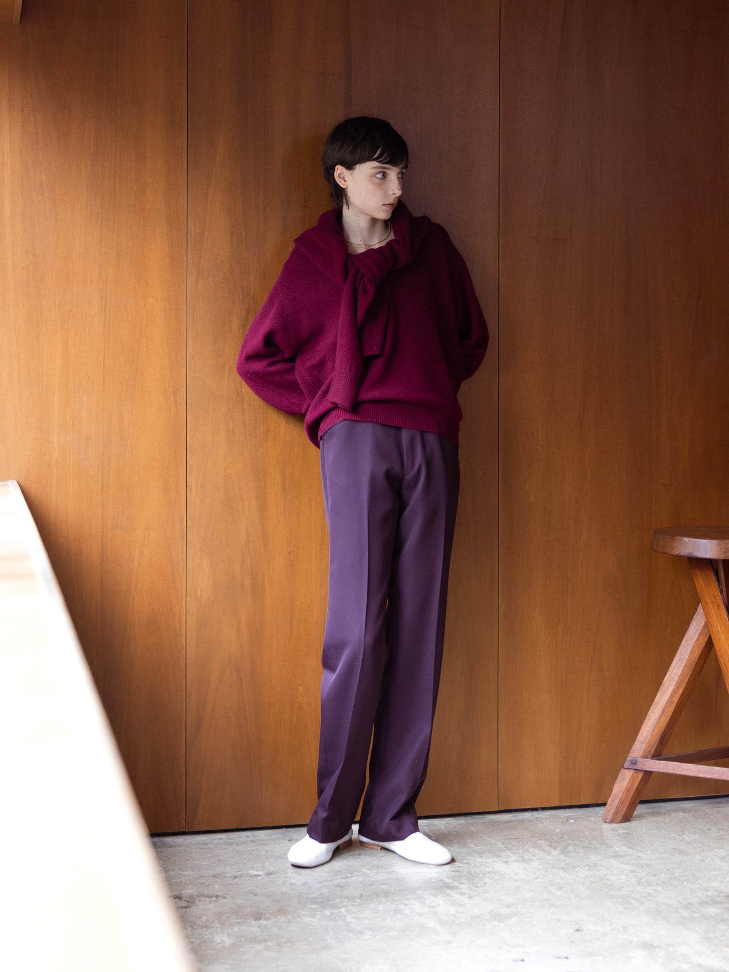 Authentic Cashmere V-Neck Knit