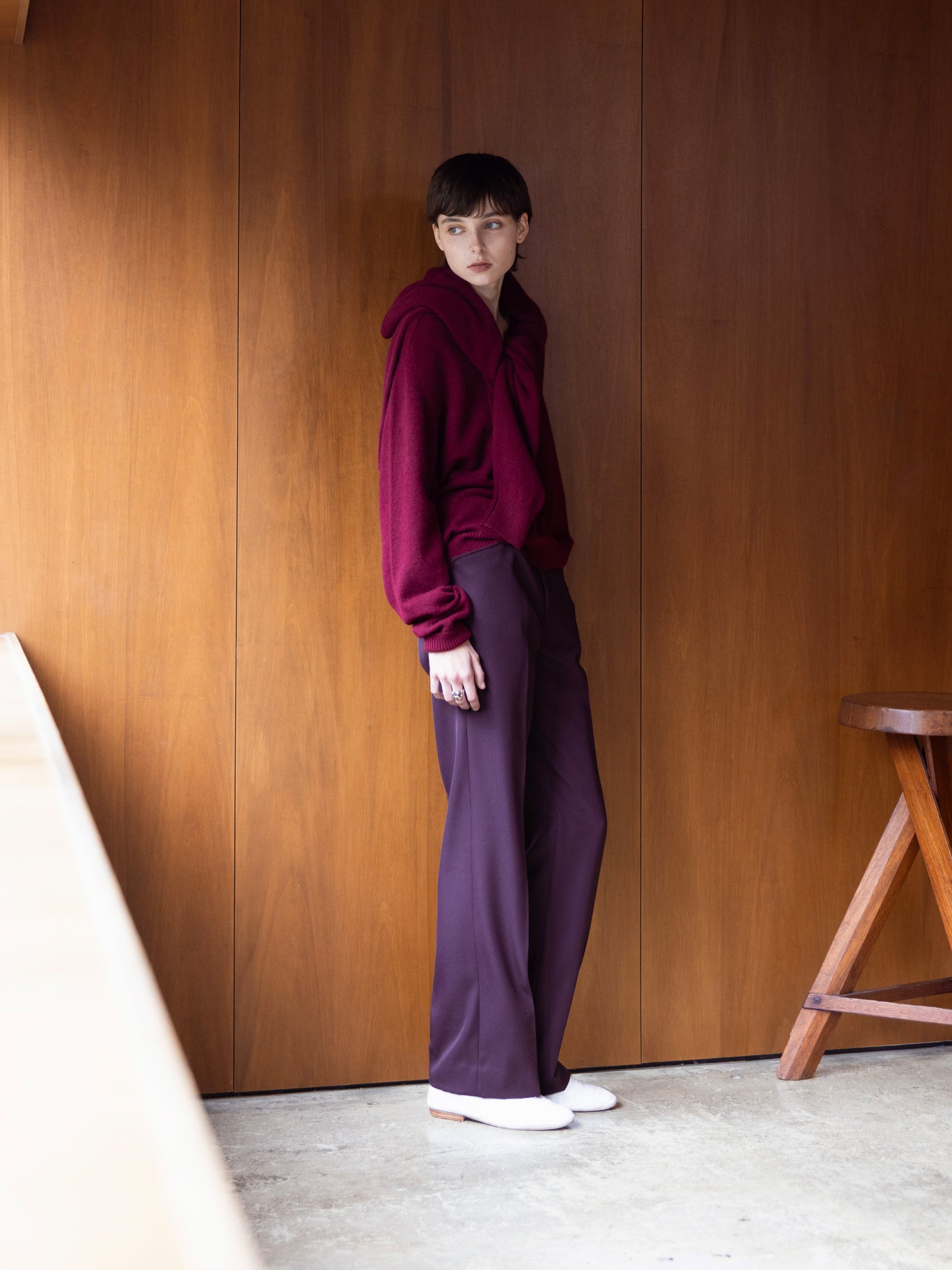 Authentic Cashmere V-Neck Knit