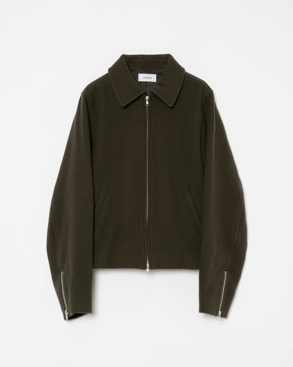 REFINED WOOL SHORT BLOUSON
