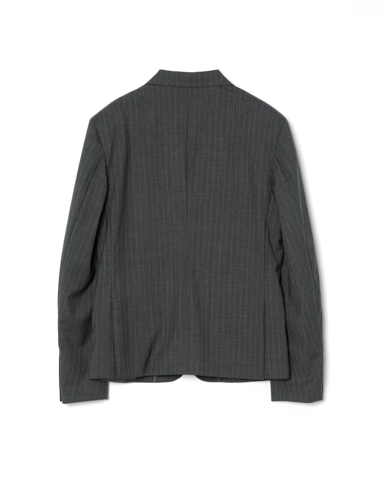 3B SINGLE-BREASTED WOOL JACKET / GRAY