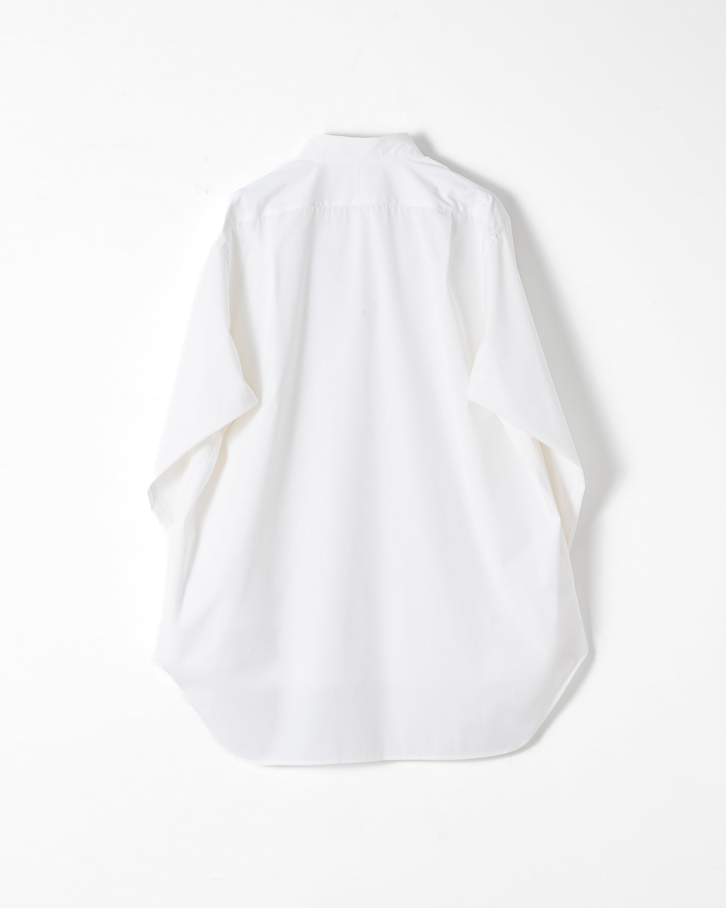 OVERSIZE HIGH FUNCTIONALITY LONG SHIRT / WHITE