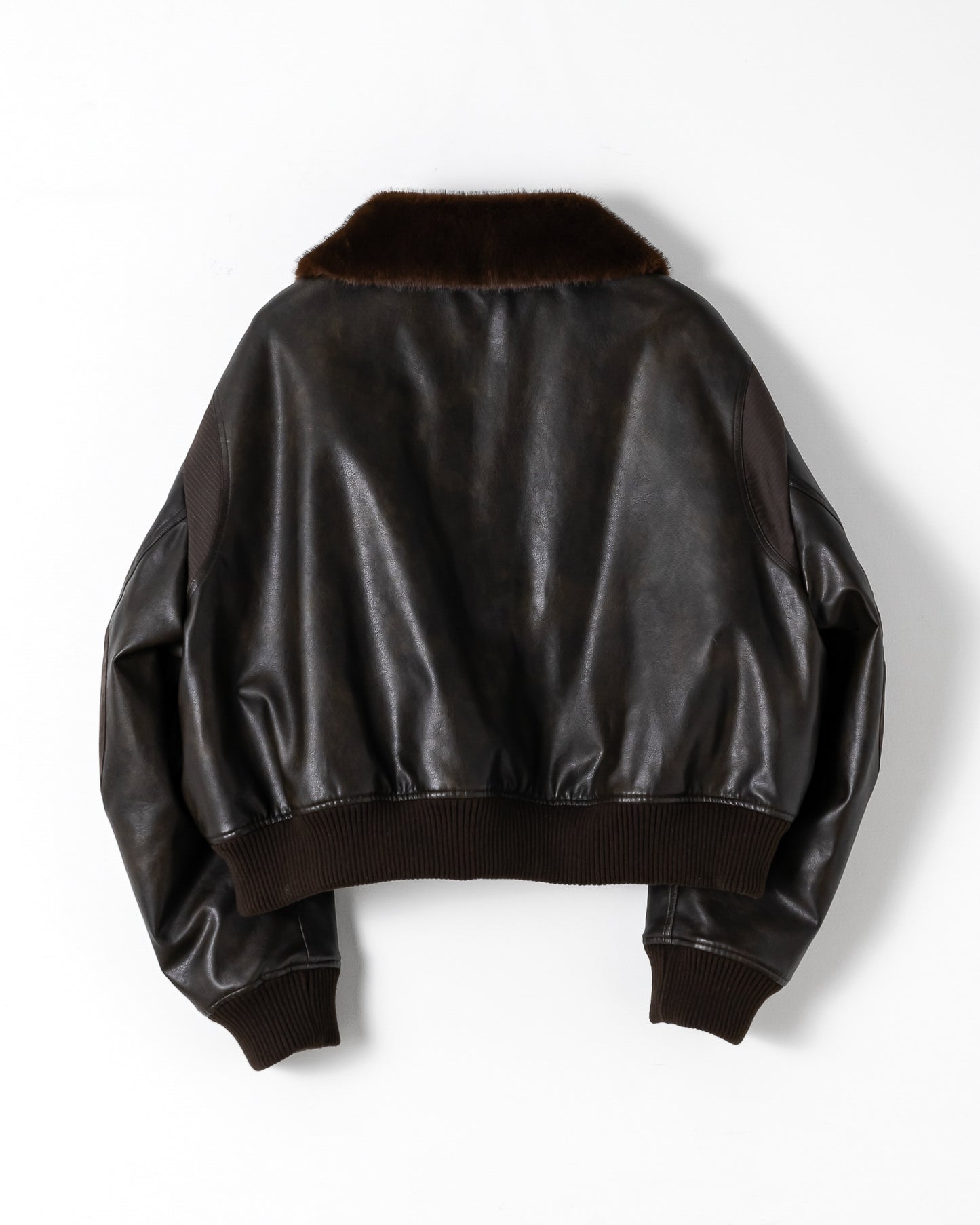 2WAY VOLUME FLIGHT JACKET / BROWN