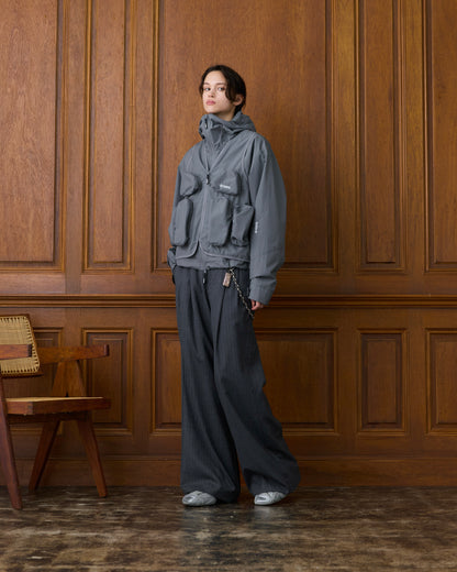 URBAN UTILITY VEST _ +phenix GORE-TEX WINDSTOPPER / GRAY
