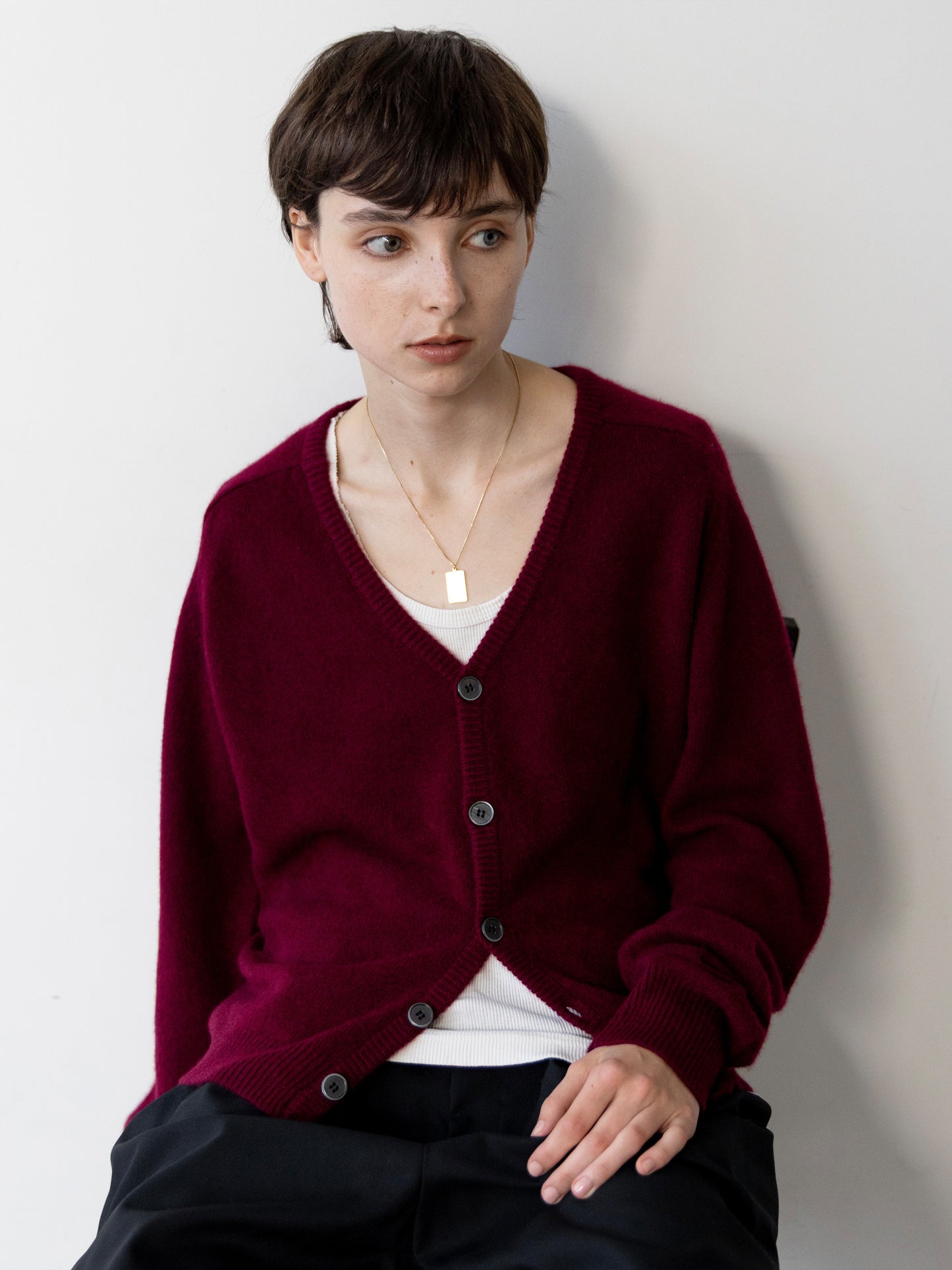 Authentic Cashmere Cardigan