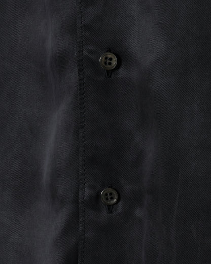 REFINED MINIMAL CUPRO SHIRT / NAVY