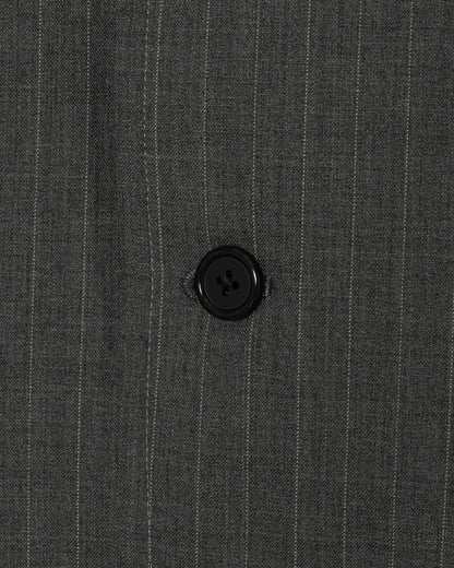 3B SINGLE-BREASTED WOOL JACKET / GRAY