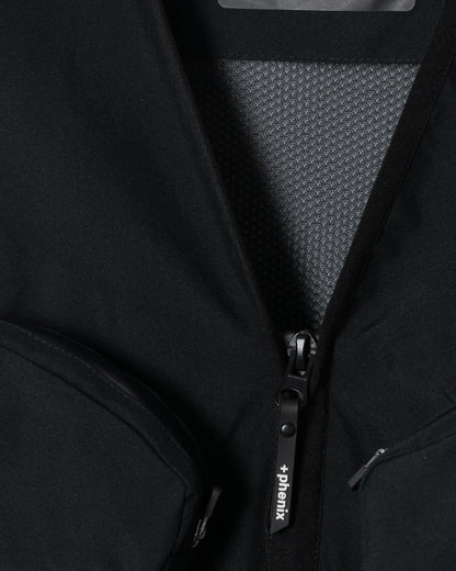 URBAN UTILITY VEST _ +phenix GORE-TEX WINDSTOPPER / BLACK
