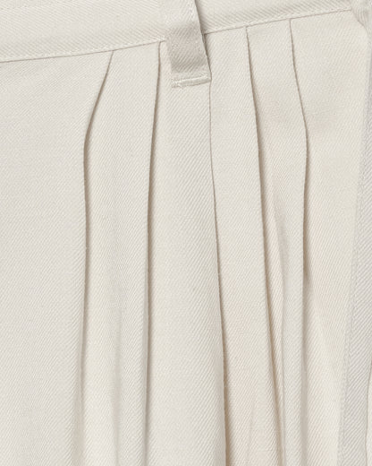 Authentic Linen Wide Slacks / IVORY