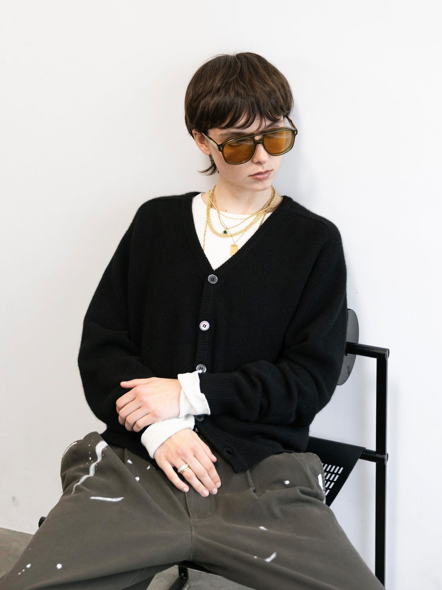 Authentic Cashmere Cardigan